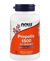 Propolis 1500 (Прополис) 100 вег капсул (Now Foods)