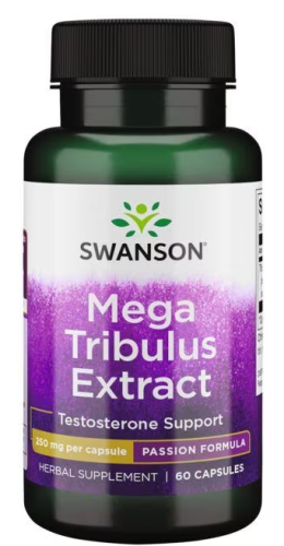 Mega Trib Extract 250 мг 60 капсул (Swanson) Mega Trib Extract 250 мг 60 капсул (Swanson)
