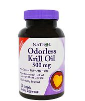 Odorless Krill Oil (Без Запаха) 500 mg - 30 капсул (Natrol)
