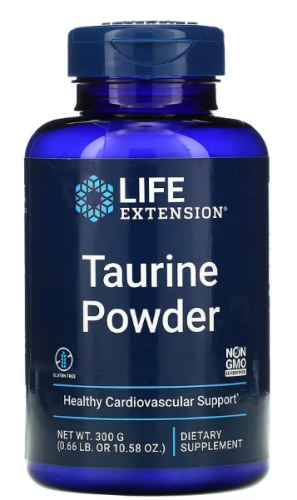 Taurine Powder СРОК 10/2025 (Таурин порошок) 300 г (Life Extension)
