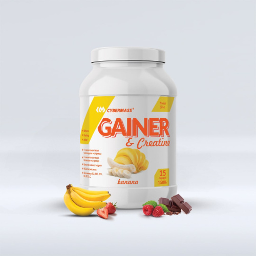 Gainer&Creatine 1500 г (CYBERMASS)