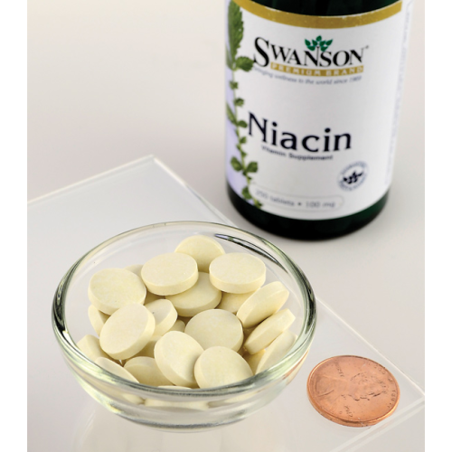 Niacin B3 100 mg (Ниацин Витамин Б-3) 250 таблеток (Swanson) фото 3