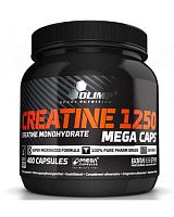 Creatine 1250 Mega Caps (Креатин 1250 Мега) 400 капсул (Olimp)