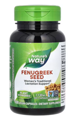 Fenugreek Seed 1130 mg (Семена Пажитник 1130 мг (665 мг в капс) 100 вег капсул (Nature's Way) Fenugreek Seed 1130 mg (Семена Пажитник 1130 мг (665 мг в капс) 100 вег капсул (Nature's Way)
