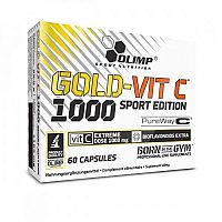 Gold-Vit C sport edition 1000 мг 60 капс (Olimp) срок 06.2022