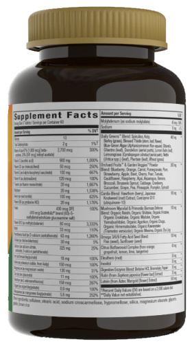 Alive! Max3 Potency (мультивитаминны с железом) 180 таблеток (Nature's Way) фото 6