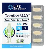 ComfortMAX (поддержка нервов двойного действия) 60 вег таблеток (Life Extension)