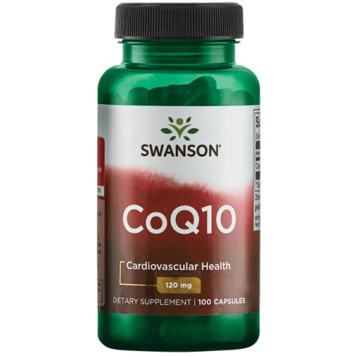 CoQ10 120 mg (Коэнзим Q10 120 мг) 100 капсул (Swanson)