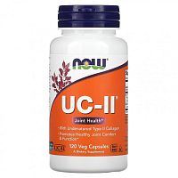 UC-II TYPE II COLLAGEN 40 мг 120 капсул (Now Foods)