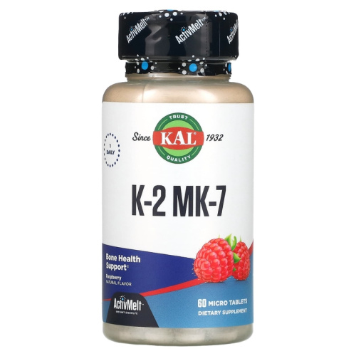 Vitamin K-2 MK-7 100 мкг 60 таблеток (KAL)