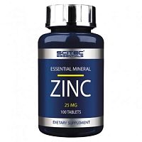 Zinc 25 мг 100 таб (Scitec Nutrition) срок 11.22