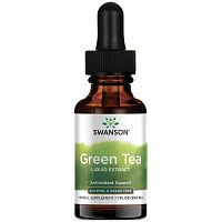 Green Tea Liquid Extract (Жидкий Экстракт Зеленого Чая) 29.6 мл (Swanson)