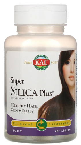 Super Silica Plus 60 таблеток (KAL) фото 4