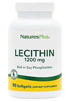 Lecithin 1200 mg (Лецитин) 90 мягких капсул (NaturesPlus)