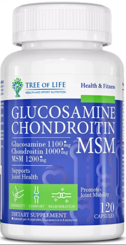 Glucosamine Chondroitin MSM 120 капсул (Tree of Life)