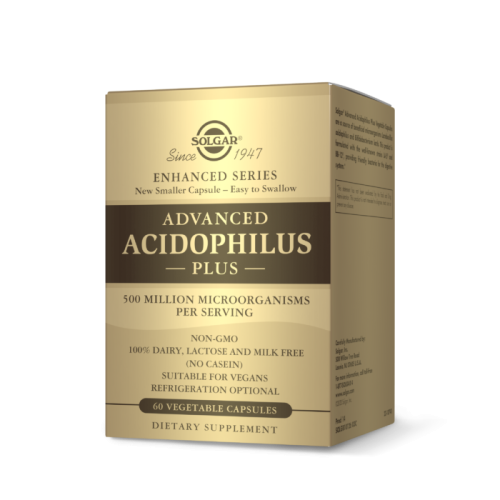 Advanced Acidophilus Plus 120 вег капсул (Solgar) фото 3