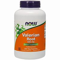 Valerian Root 500 мг (Корень Валерианы) 250 вег капс (Now Foods)