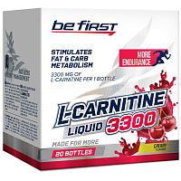 L-Carnitine Liquid 3300 mg (Л-Карнитин Жидкий 3300 мг) 20 ампул по 25 мл (Be First)
