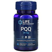 PQQ 20 мг (Пирролохинолинхинон) 30 вег капсул (Life Extension)