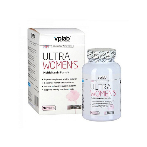 Витамины Ultra Women's VPLab — инструкция по применению, состав, польза и вред