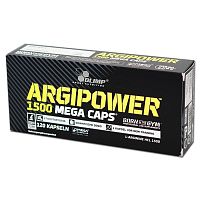 Argi Power Mega Caps 1500 мг (Аргинин гидрохлорид) 120 капсул (Olimp)