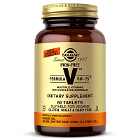 Formula VM-75 Iron Free 60 таблеток (Solgar)