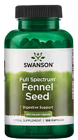 Fennel Seed 480 mg Full Spectrum (Семена Фенхеля 480 мг) 100 капсул (Swanson)