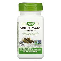 Wild Yam Root 850 mg (Корень дикого ямса 850 мг) 100 веган капс (Nature's Way)