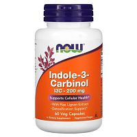 Indole-3-Carbinol (Индол-3-Карбинол) 200 мг 60 капсул (Now Foods)