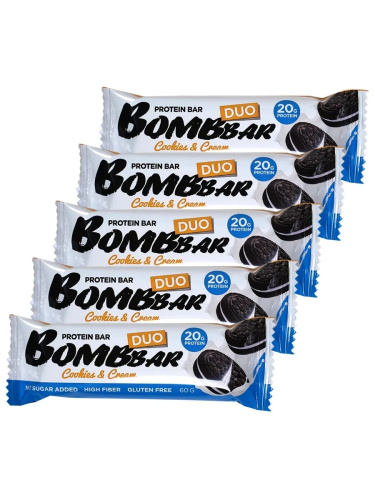 Протеиновый батончик Duo 60 гр (Bombbar) Протеиновый батончик Duo 60 гр (Bombbar)
