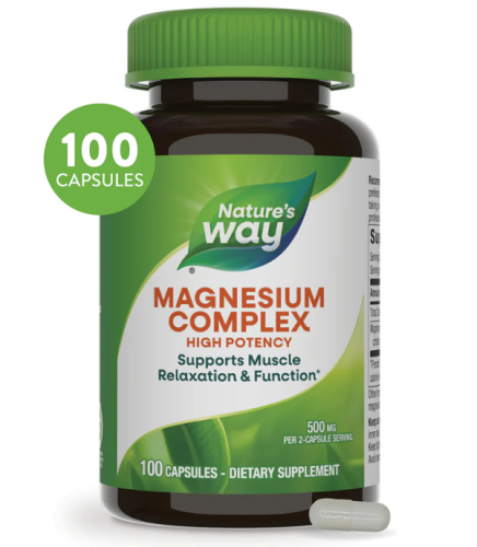 Magnesium Complex 500 mg (Магний 500 мг) 100 капсул (Nature's Way) фото 2