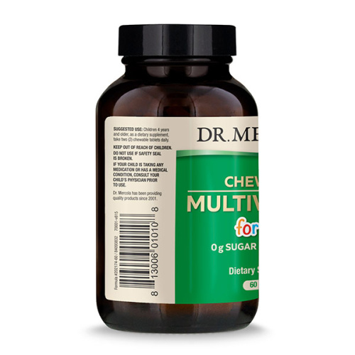 Chewable Multivitamin for Kids (Жевательные мультивитамины для детей) 60 таблеток (Dr. Mercola) фото 3