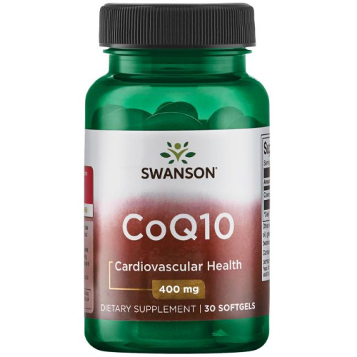 CoQ10 400 mg (Коэнзим Q10 400 мг) 30 мягких капсул (Swanson)