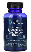 Optimized Broccoli and Cruciferous Blend (брокколи и крестоцветные) 30 таблеток (Life Extension) 