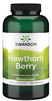 Hawthorn Berry (Ягоды боярышника) 565 мг 250 капсул (Swanson)