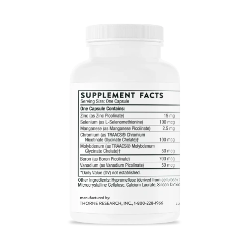 Pic-Mins (7 микроэлементов) 90 капсул (Thorne Research) фото 3