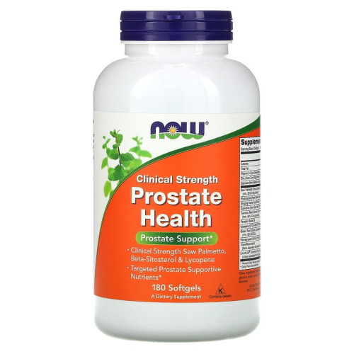 Prostate Health (Поддержка Простаты) 180 желатиновых капсул (Now Foods)