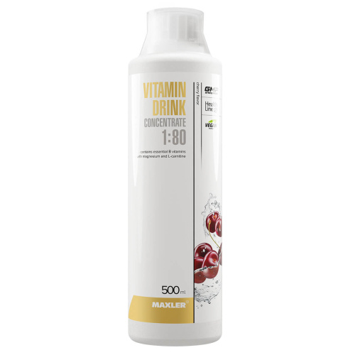 Vitamin Drink Concentrate 1:80 (Комплекс витаминов с L-карнитином) 500 мл (Maxler)