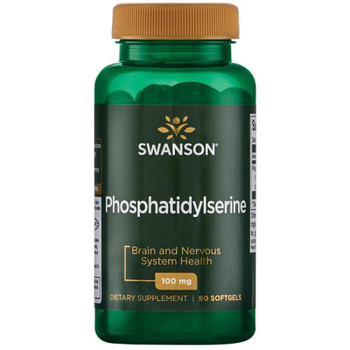 Phosphatidylserine 100 mg (Фосфатидилсерин 100 мг) 90 мягких капсул (Swanson) Phosphatidylserine 100 mg (Фосфатидилсерин 100 мг) 90 мягких капсул (Swanson)