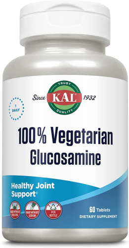 100% Vegetarian Glucosamine 1000 мг 60 таблеток (KAL)