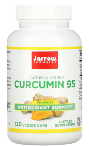 Curcumin 95 Turmeric Extract (Куркумин) 500 мг 120 вег капсул (Jarrow Formulas)