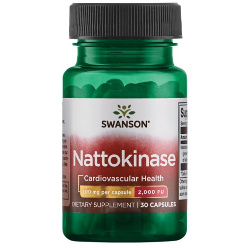 Nattokinase 100 mg (Наттокиназа 100 мг) 30 вег капсул (Swanson)
