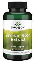 Valerian Root Extract 200 mg (Экстракт корня валерианы 200 мг) 120 капсул (Swanson)
