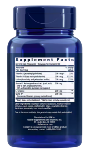 Thyroid Support Complex (Комплекс для здоровья Щитовидной Железы) 60 капсул (Life Extension) фото 3