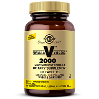 Formula VM-2000 (Multinutrient formula) 60 таблеток (Solgar)