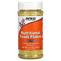 Nutritional Yeast Flakes (пищевые дрожжи в хлопьях) 128 г (Now Foods)