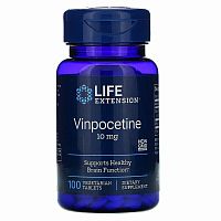 Vinpocetine 10 мг (Винпоцетин) 100 вег таблеток (Life Extension)