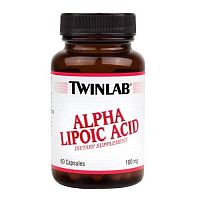 Alpha Lipoic Acid (Альфа-Липоевая Кислота) 100 mg 60 капсул (Twinlab) срок 09.21