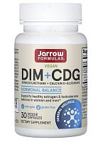 DIM + CDG (лучшенная формула для детоксикации) 30 вег капсул (Jarrow Formulas)