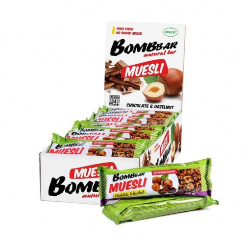 Батончик Bombbar мультизлаковый 45 гр.